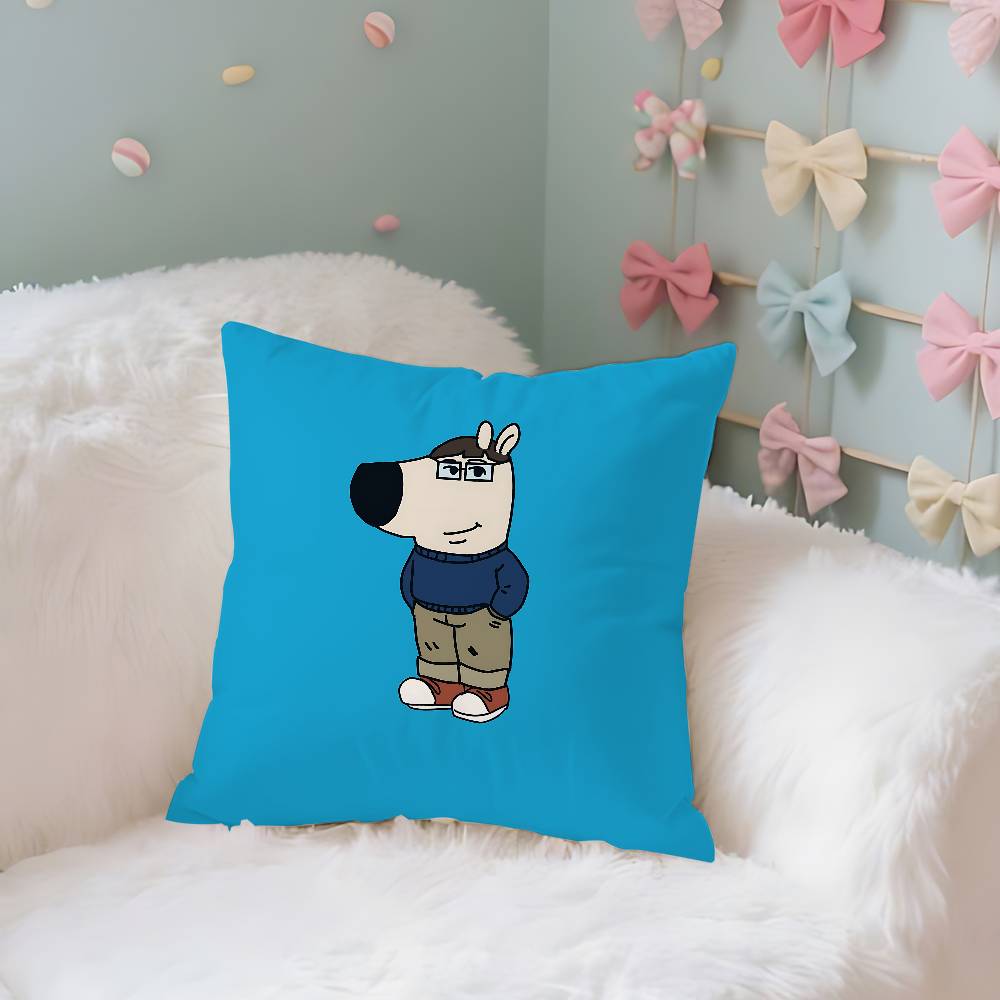 Смешная Наволочка C-Chill Guy Подушки Для Покрытия Предметы Декора Дома Декор Гостиной Чехлы Для Подушек