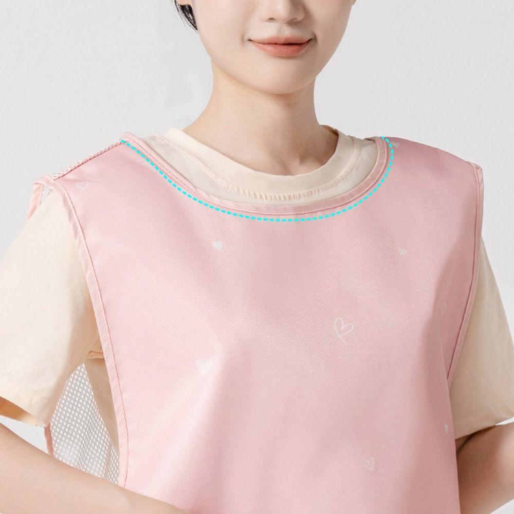 Фартук без рукавов в стиле жилета, легко моющийся, для рук, униформа кофейни для поваров и официантов