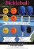 KENKO Pickleball Set (Indoor) PB-YL 12-Piece