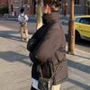 Зимнее женское короткое модное хлопковое пальто, повседневное женское теплое пальто маленького размера, большого размера