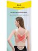 Women's Posture Correcting Bra: Front Buckle, Wireless, Breathable, Reduces Chest Appearance, for Summer.