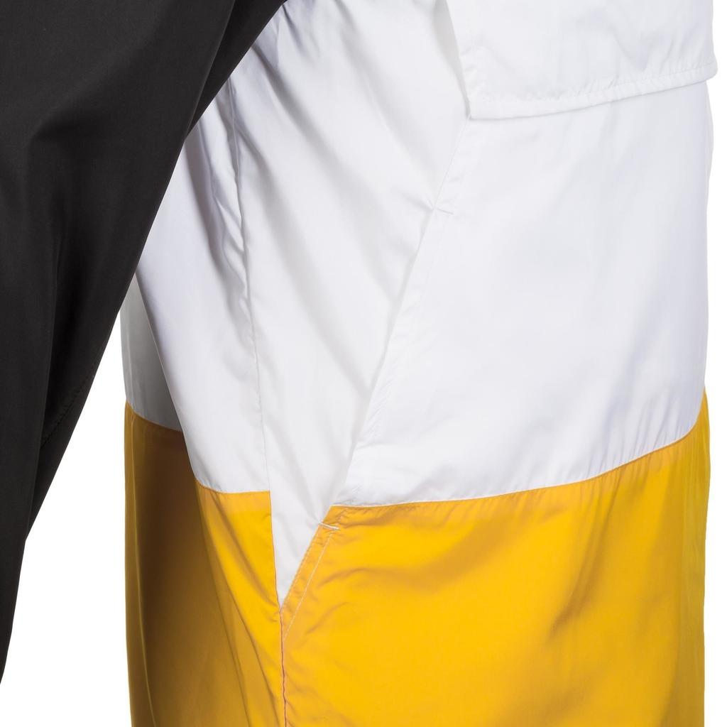 Демисезонная куртка Urban Classics Color Block Pull Over Jacket (TB2101) black/chrome yellow/white