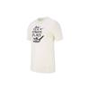 DRI-FIT Casual Sports Round Neck Tee 'White Black' Men's AO0650-133