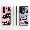 Phone Bags For Redmi Note 13 14 Pro Plus 4G 5G Note14pro+ Covers Cute Creative Puppy Soft Liquid Silicone Durable Anti Slip Cases Compatible For Redmi