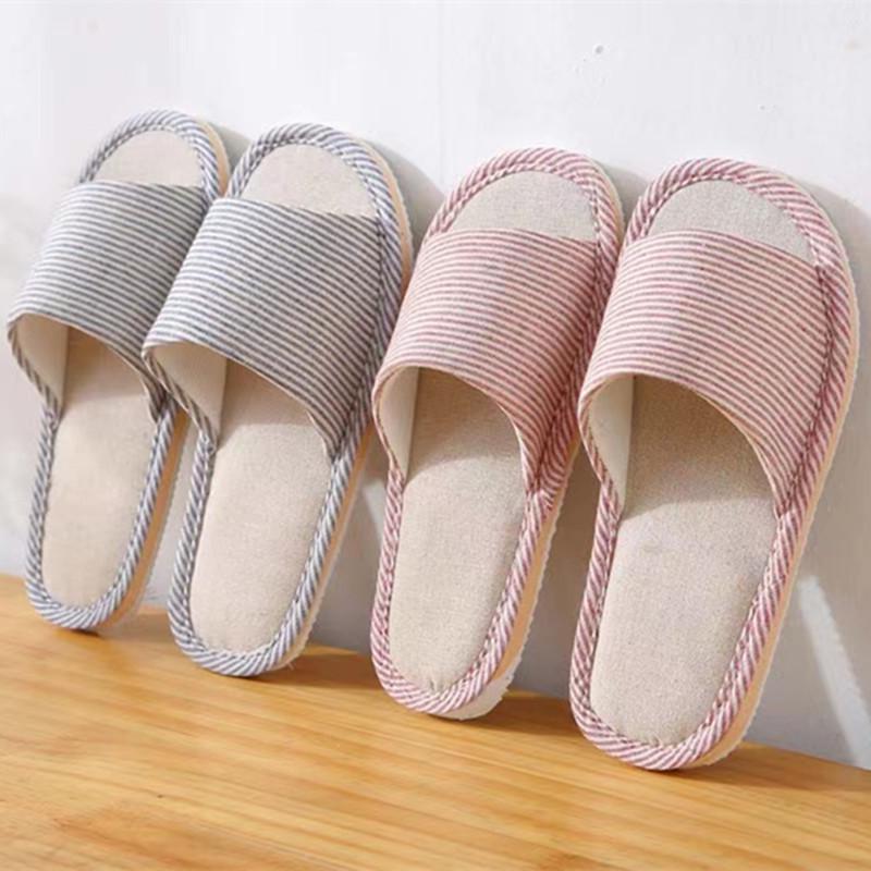 Cixi Younuo 2023 Домашние и гостевые тапочки в полоску с подошвой из пены