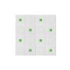77x70cm Waterproof and Moisture Proof 3D Tile Brick Wall Sticker Self-Adhesive Foam Board Wallpaper Bedroom Room Home Decoration