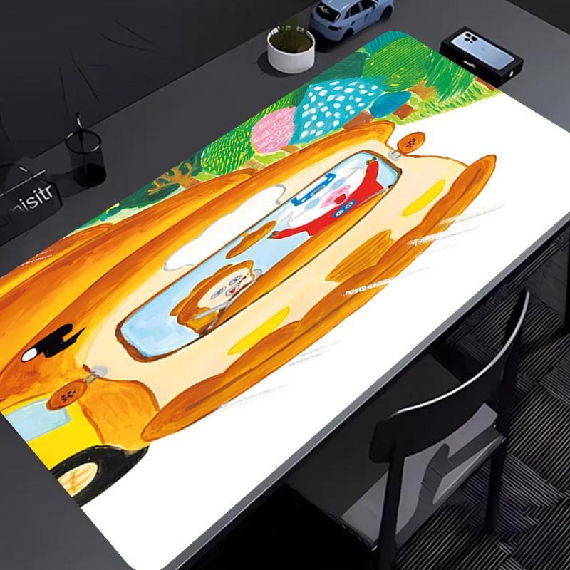 Bread Thief Mouse Pad - Non-Slip Rubber Base, Smooth Surface for Work,Gaming,Office,And Home Use, Desk Mouse Pad