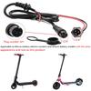 GX16 3Pin Aviation Charging Port for Lithium Battery Electric Scooters 3 Pin Plug Charger Output Cable 220V Waterproof Dust-pro