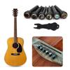 Ebony Guitar Bridge Pins With Bridge Pins Puller Acoustic Guitar Bridge Pins Extractor Tool Guitar Replacement Parts