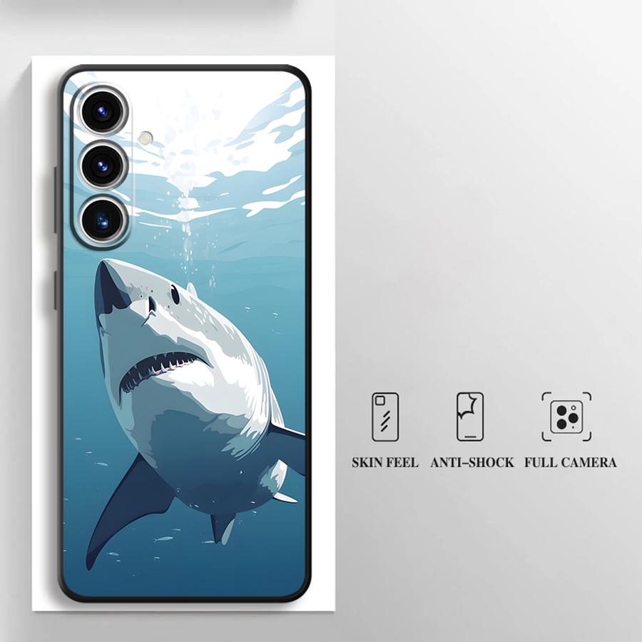 Чехол для телефона для Samsung Galaxy A57 A26 A37 A22 A23 A73 A51 A52 A36 A25 A53 A35 A32 A55 A24 A72 A71 Креативный Морской