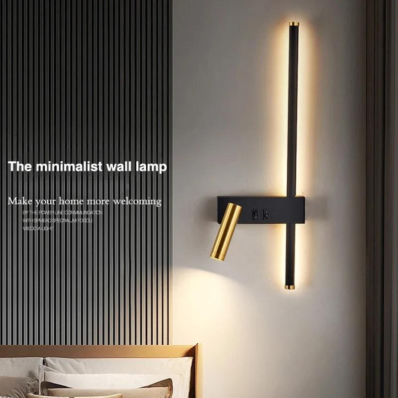 Настенные светильники Nordic Modern Led Lights For Room Home Decoration Интерьерная ночник для гостиной Диван Фон настенные бра Лампы