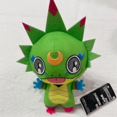 Плюшевая игрушка DIGIMON BEATBREAK Chibigurumi 11см Геккомон FS ЯПОНИЯ