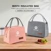 For Volkswagen VW Lunch Box Insulation Bag Picnic Case Food Organizer Bento Scirocco Jetta Beetle Golf 4 5 6 Passat Polo B5