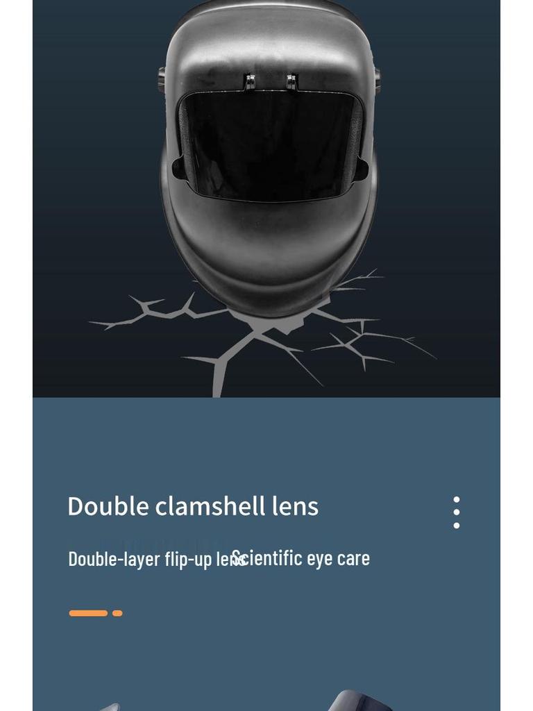 Защитный экран для сварки лазером - Легкая защита с креплением на голову для сварщиков