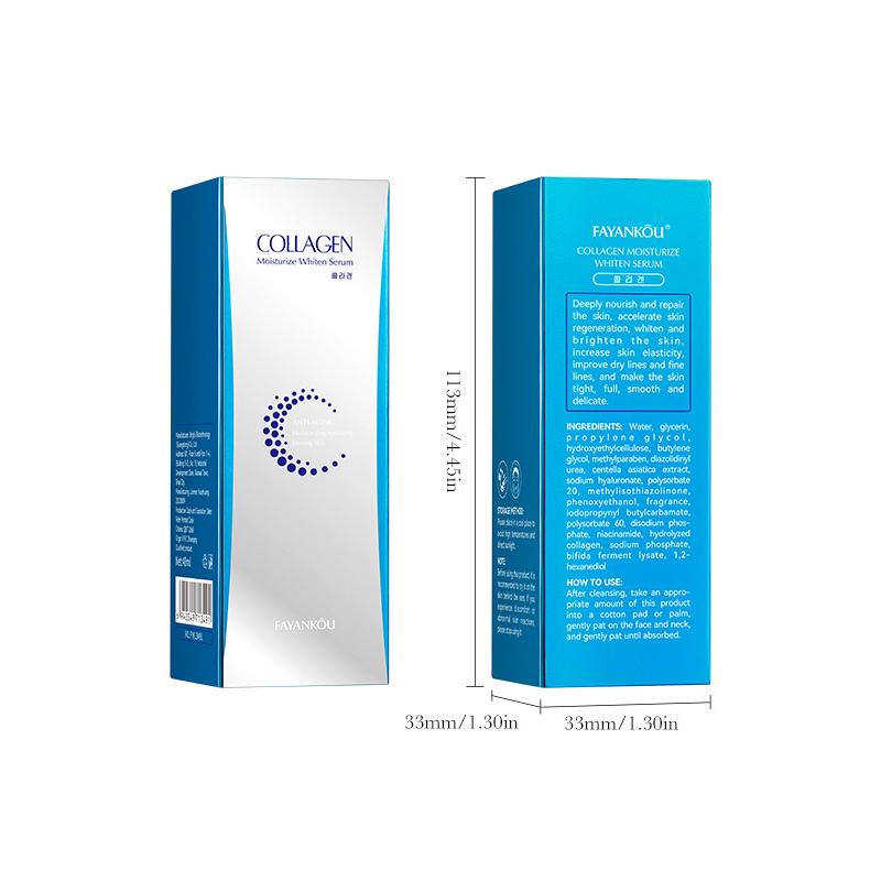 Collagen Moisturizing and Whitening Essence Brightening Skin Improve Dull Face Anti-wrinkle Essence Skin Care