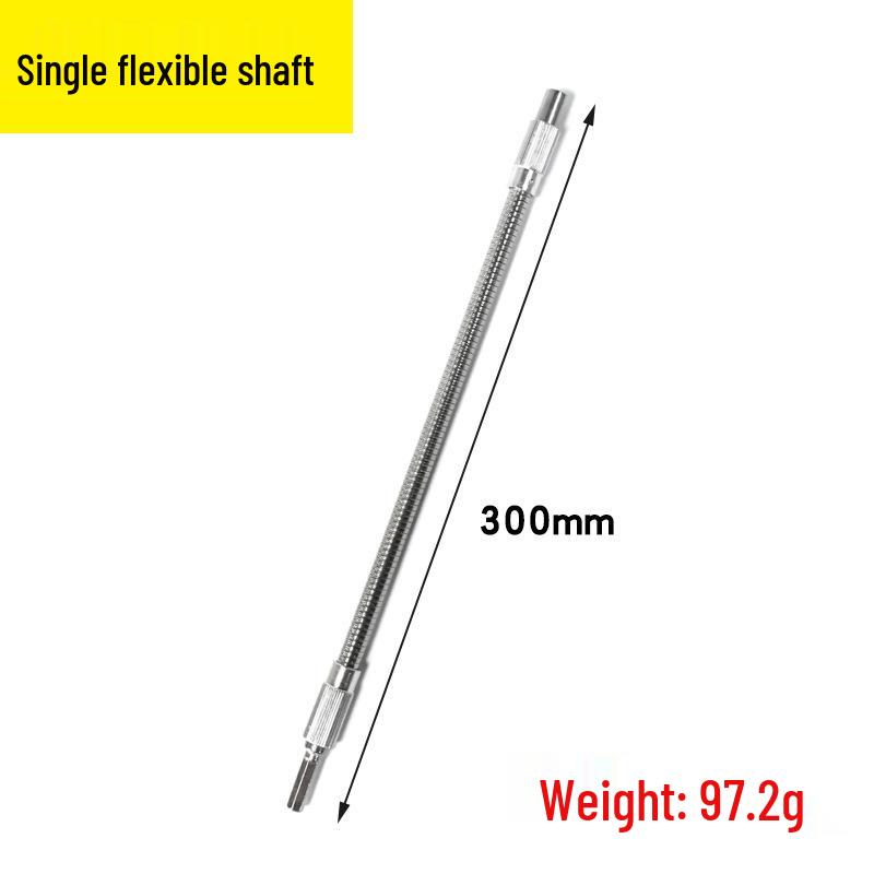 Универсальный набор адаптеров для гибкого вала – Многофункциональный металлический шланг и гнездовой инструмент