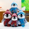 Cute Scarf Penguin Plush Toy Marine Animal Children's Soothing Doll Catching Machine Doll