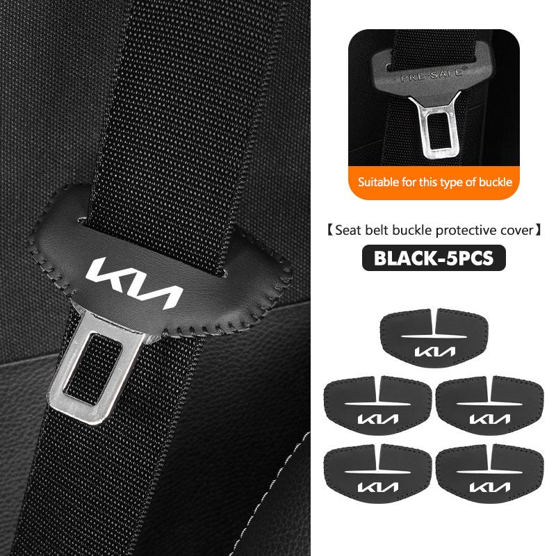 UQQV8 Car Seat Belt Buckle Clip Protector Cover Shoulder Padding Pad For KIA Rio K5 K2 Sportage Ceed Sorento Picanto Stinger Soul