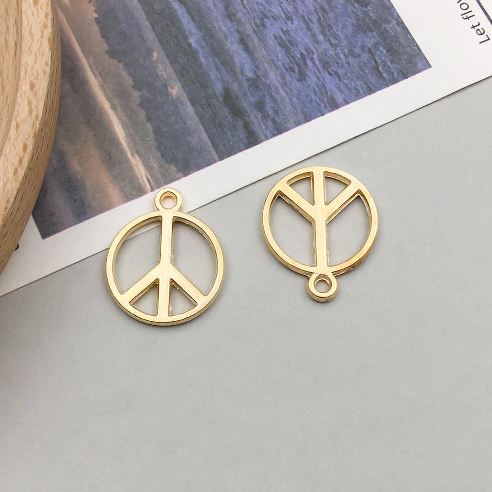 KC Gold Alloy Owl & Butterfly Pendant Charm for DIY Bracelets/Necklaces