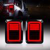 LED Tail Lights Smoke Lens For Jeep Wrangler 2007-2017 JK JKU With Break Back Up Light Reverse Turn Parking Signal Lamp Assembly