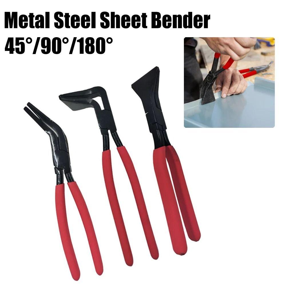 Wear-resistant Bending Pliers 45°/90°/180° Hand Seamers Professional Flattering Pliers  DIY