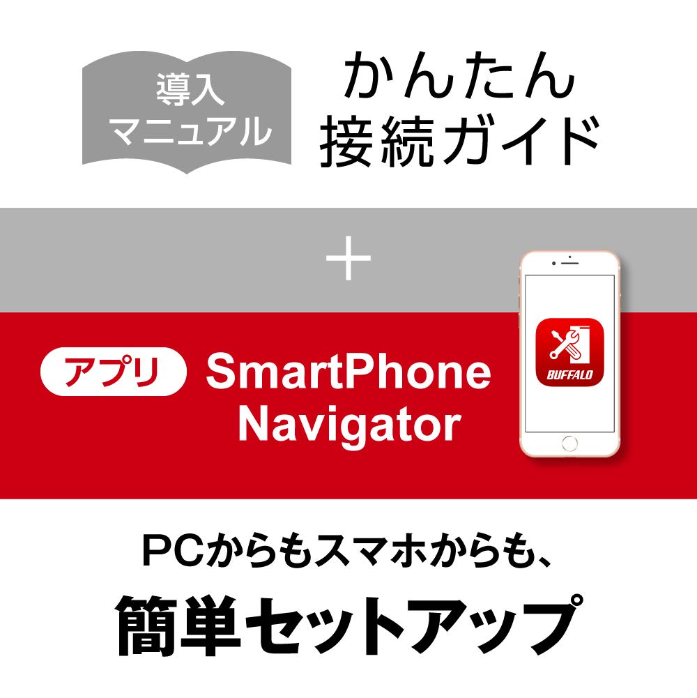 Buffalo Совместимый с NAS сетевой жесткий диск USB 4 ТБ LS220D0402G совместимая модель для защиты смартфона/планшета/ПК [данные RAID1]