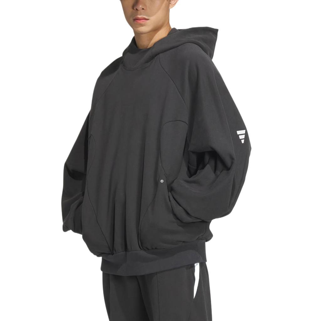 adidas FOS FUSTL HOODY SWT Толстовка Мужская Угольно-черная JM8606