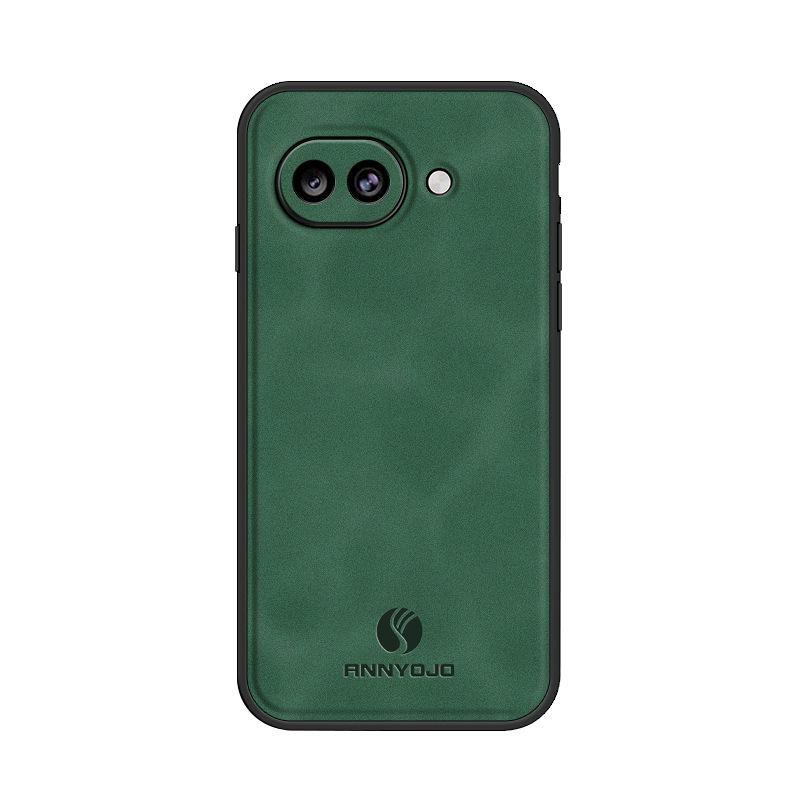 Google Pixel 10A Магнитный флип-кейс с текстурой премиальной кожи: Защита от падения для моделей 6/7/8/9a.