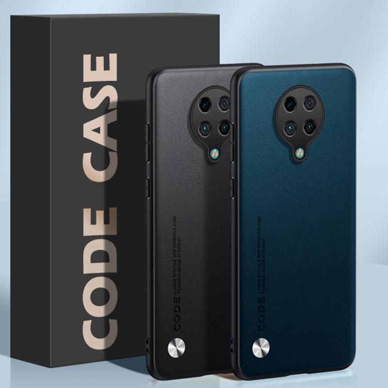 Роскошный чехол из искусственной кожи для Xiaomi Poco F2 Pro, задняя крышка, матовый силиконовый чехол для телефона с полной защитой для Redmi K30 Pro Coque