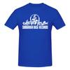 Suburban Base Record Jungle Hardcore Standard Shoulder Tshirt Light Sports Seamless Splicing Shirt