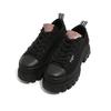 Palladium Revolt Low Textile Black Platform Sneakers 97243-010-M, 97243-010-M, 7000029840, Popular Korean Shoes