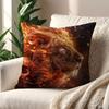 The Lion of Judah cushion cover For Pillow Printing Sofa Decoration Home Car Room Coffee Shop Office Nordic Simplicity