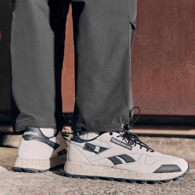 Reebok Классические кожаные кроссовки 'Winterized Белый Чисто серый' 100074286