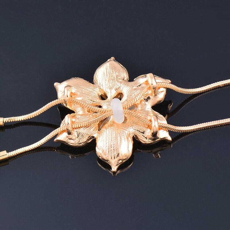 Розовое золото, серебро, сердце, опал, кулон, цветок, микро-инкрустация, ожерелье из фианита для женщин, винтажное массивное ювелирное изделие ZD1 KO3