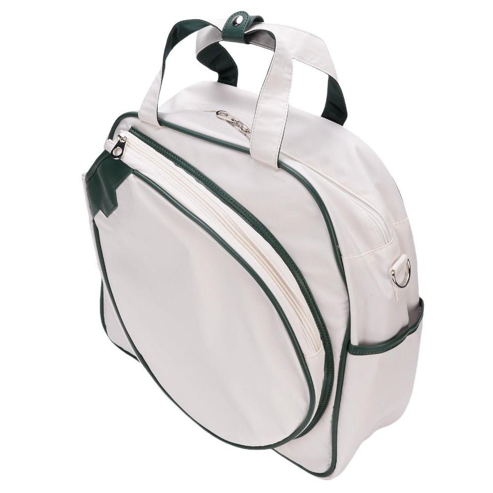 Nylon Tennis Racket Bag with Shoe Compartment Racket Carry Bag Badminton/Tennis
