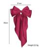 Модная большая заколка-бантик для волос, заколка-бант, милая заколка для волос, рождественское украшение, черная лента, заколка-бантик, заколки для девочек, аксессуары для волос, головные уборы для женщин