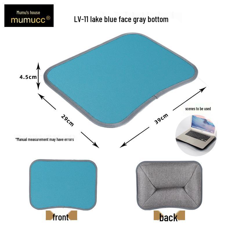 Mumujia Portable Foam Particle Laptop & Tablet Bed Desk Pillow Table