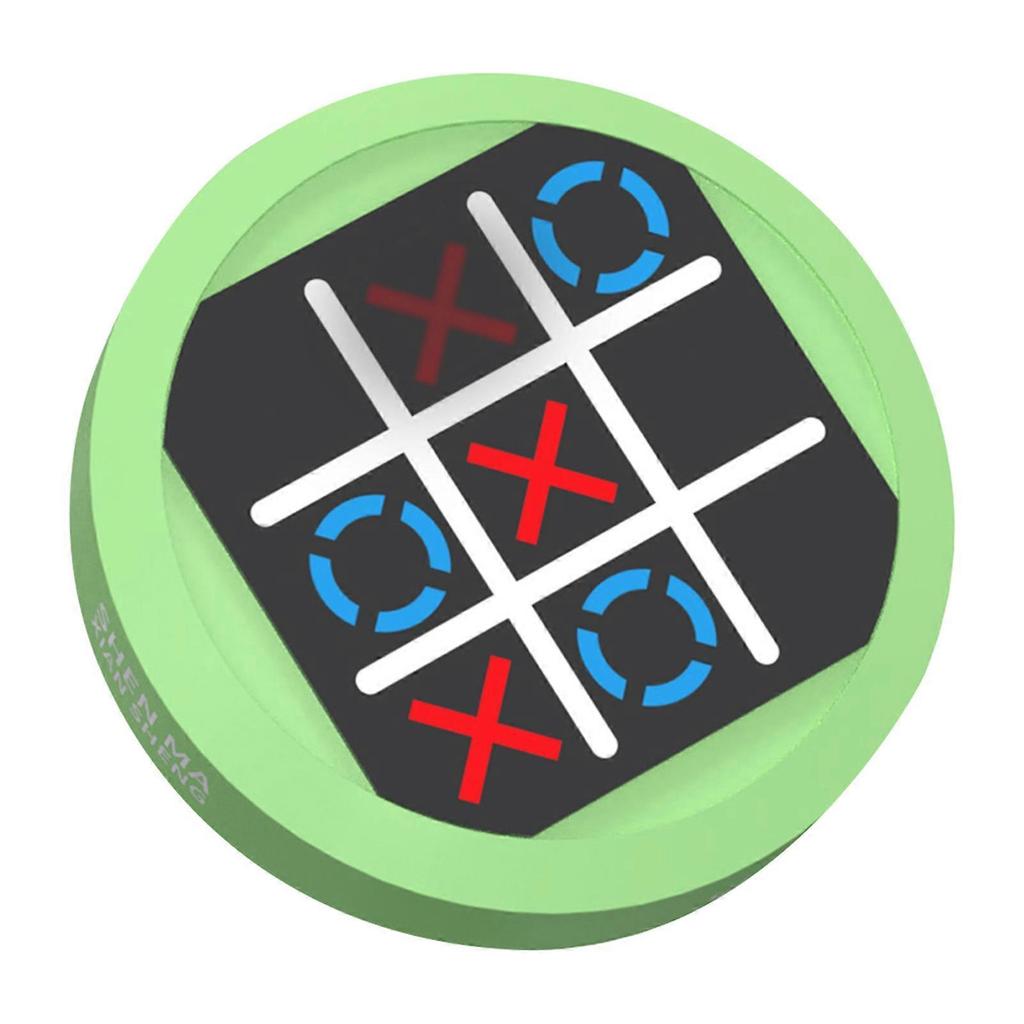 4-in-1 Tic Tac Toe & Whack-a-Mole Bolt Game, Rechargeable Handheld Puzzle Console, Portable Brain Teaser Memory Game for Kids & Adults