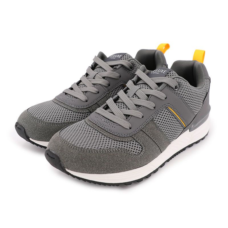 DEELUXE 74 Men's Grey Low-Top Sneakers
