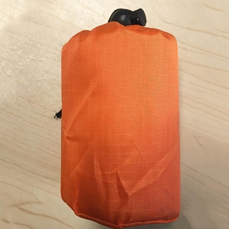 Аварийный спальный мешок для жизни на природе, теплоизоляция, водонепроницаемая полиэфирная пленка, аварийное кемпинговое, кемпинговое и спасательное снаряжение.