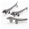 Подставки для палочек/ножей Smiti Animal Chrome, набор из 5 штук. (Такса, чёрная)