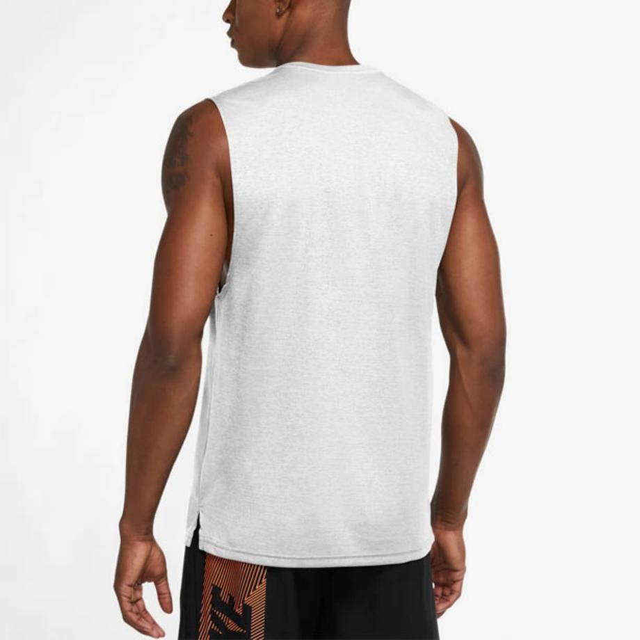Nike Casual Breathable Running Fitness Training Tank Top Men Tops White CZ2410-100