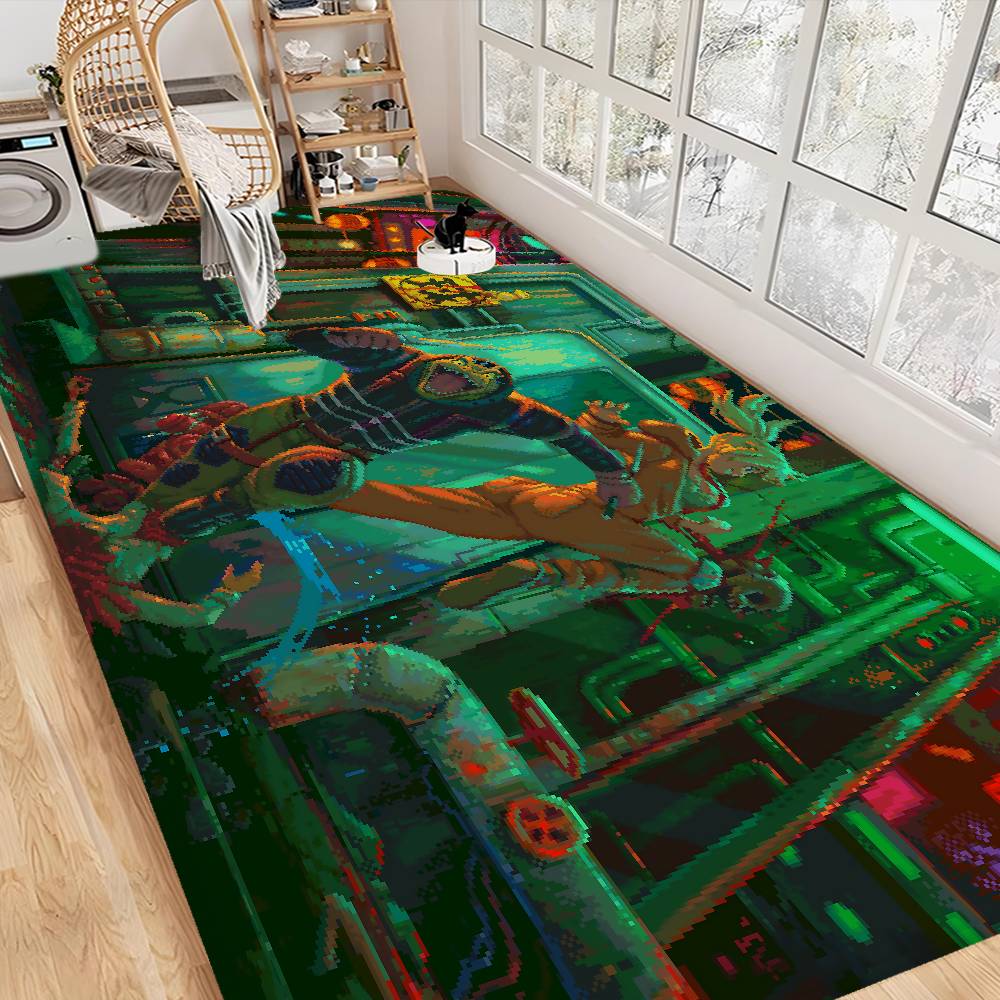 Anime D-DorohedoroS Door Mat Washable Non-Slip Living Room Sofa Chairs Area Mat Kitchen Doormat Area Rug