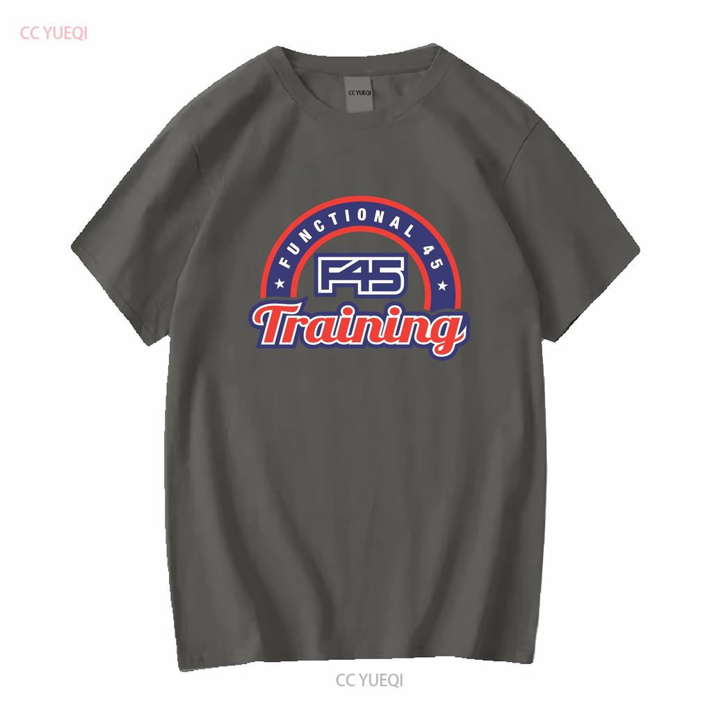 F45 Training exercise studio gym t shirt vintage Washed fashion Comfortable Casual Stretched Stylish Top For Everyday Wear Soft