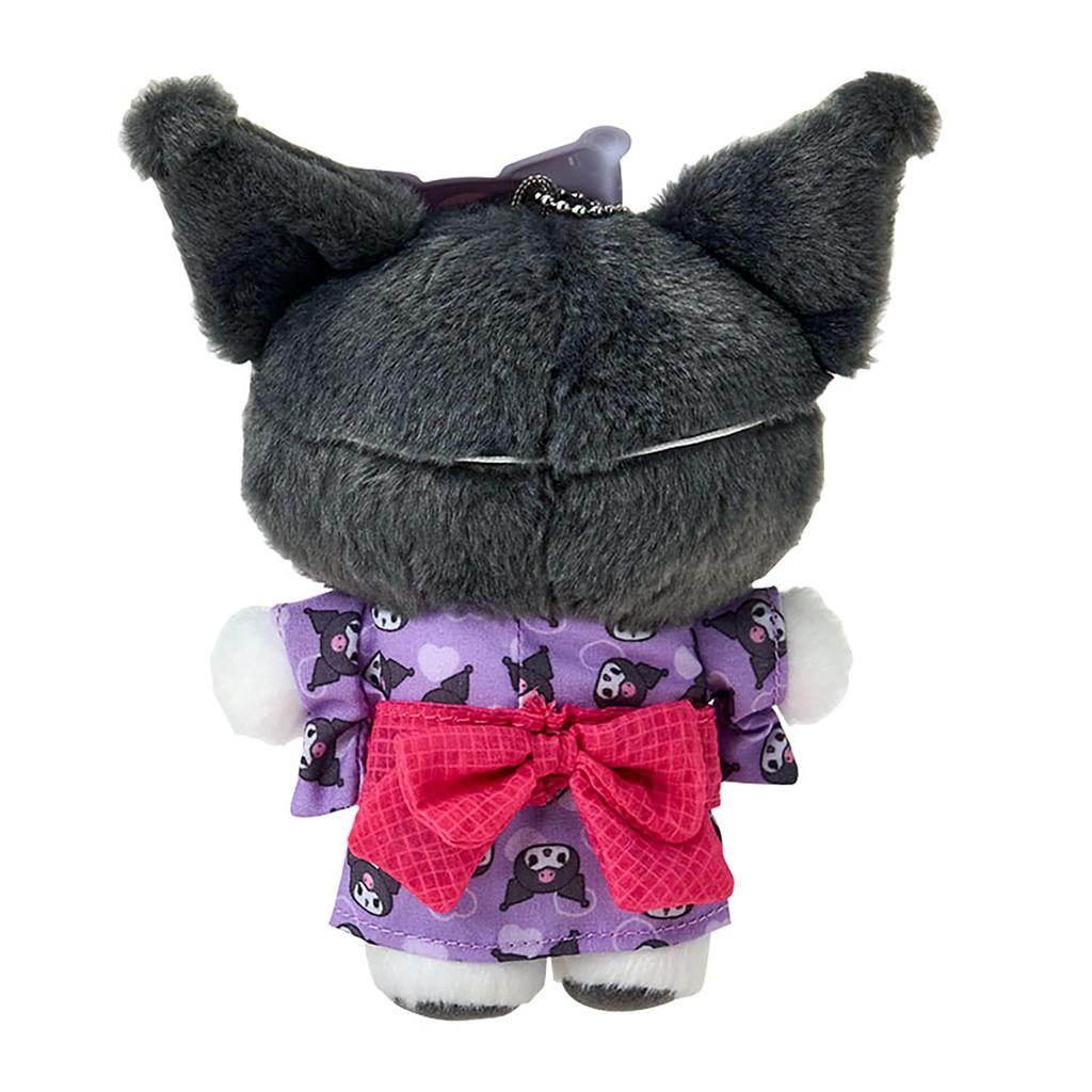 Sanrio Kuromi Character Summer Festival Mascot Holder Polyester Steel For Ages 6 and Up 404420