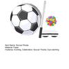 Soccer Pinata Pull String Soccer Ball Pinata with Stick Blindfold Confetti Sports