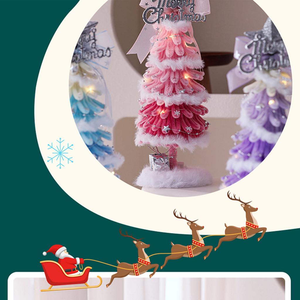 Christmas Tree Wooden Decorations Artificial Christmas Tree Children Christmas Eve Gifts Christmas Party Display Window Ornament