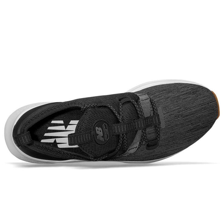 New Balance Nb Fresh Foam Lazr Удобные Сетчатые Синтетическая Кожа Низкий Верх Повседневные Кроссовки для Бега Женские кроссовки Черные WLAZRSB