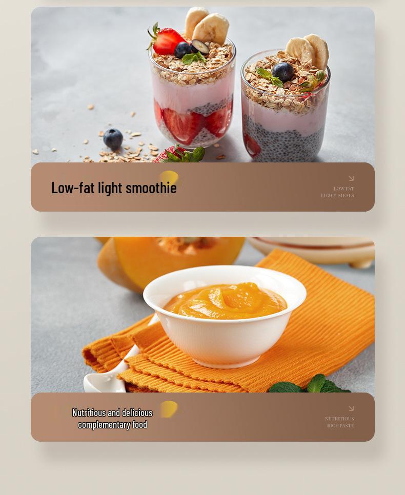 Компактная многофункциональная соевая машина и соковыжималка без варки для 1-2 человек