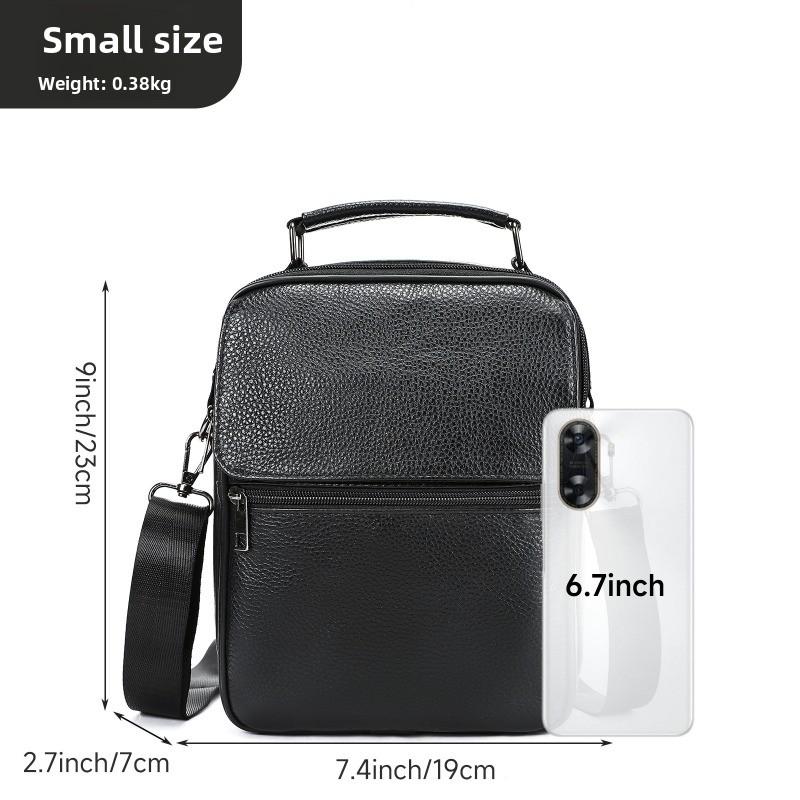 Универсальная и модная сумка-кроссбоди из натуральной кожи, высококлассная сумка на одно плечо, маленькая повседневная уличная сумка-кроссбоди